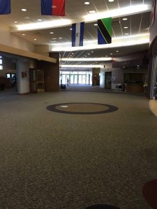 Carpet Maintenance Church main lobby Nebraska
