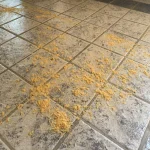 Our advanced tile cleaning technique using sponges along with a superior vacuum and scrum machine. Also good for carpets and area rugs.