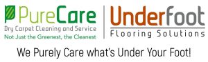 pure care has a sister company called underfoot here is their logos